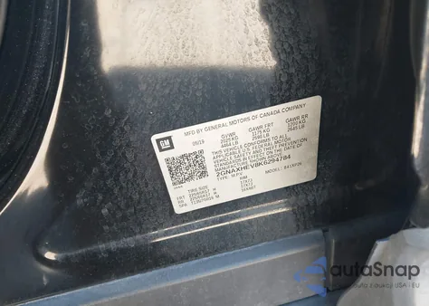 2019 Chevrolet Equinox Ls z USA, uszkodzony, nr VIN 2GNAXHEV8K6294784